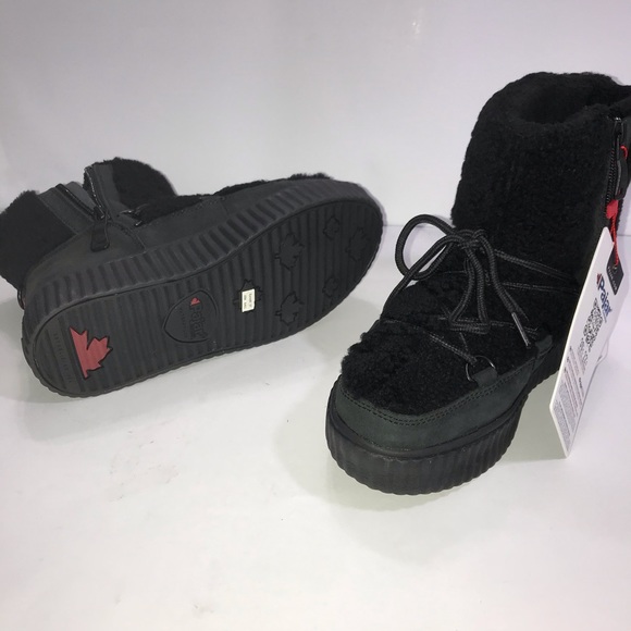 Like New Pajar Canada Ceria Boot Black Color Size/6.5 - Picture 4 of 13